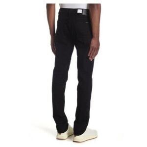 Hudson Jeans Mens Black Denim Blake Slim Fit Straight Leg Jeans Sz 30 x 34 New